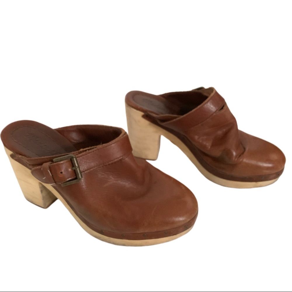 Madewell Leather Clogs